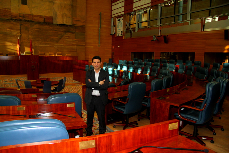 Ricardo Megías, diputado de Ciudadanos en la Asamblea de Madrid