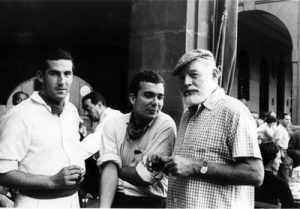 Hemingway, enamorado de los Sanfermines