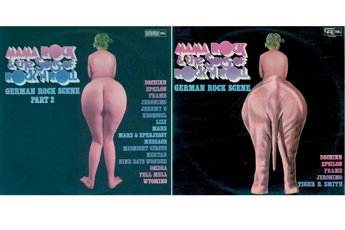Disco recopilatorio de bandas alemanas de kraut-rock "Mama rock and the sons of rock'n'roll" (1973)